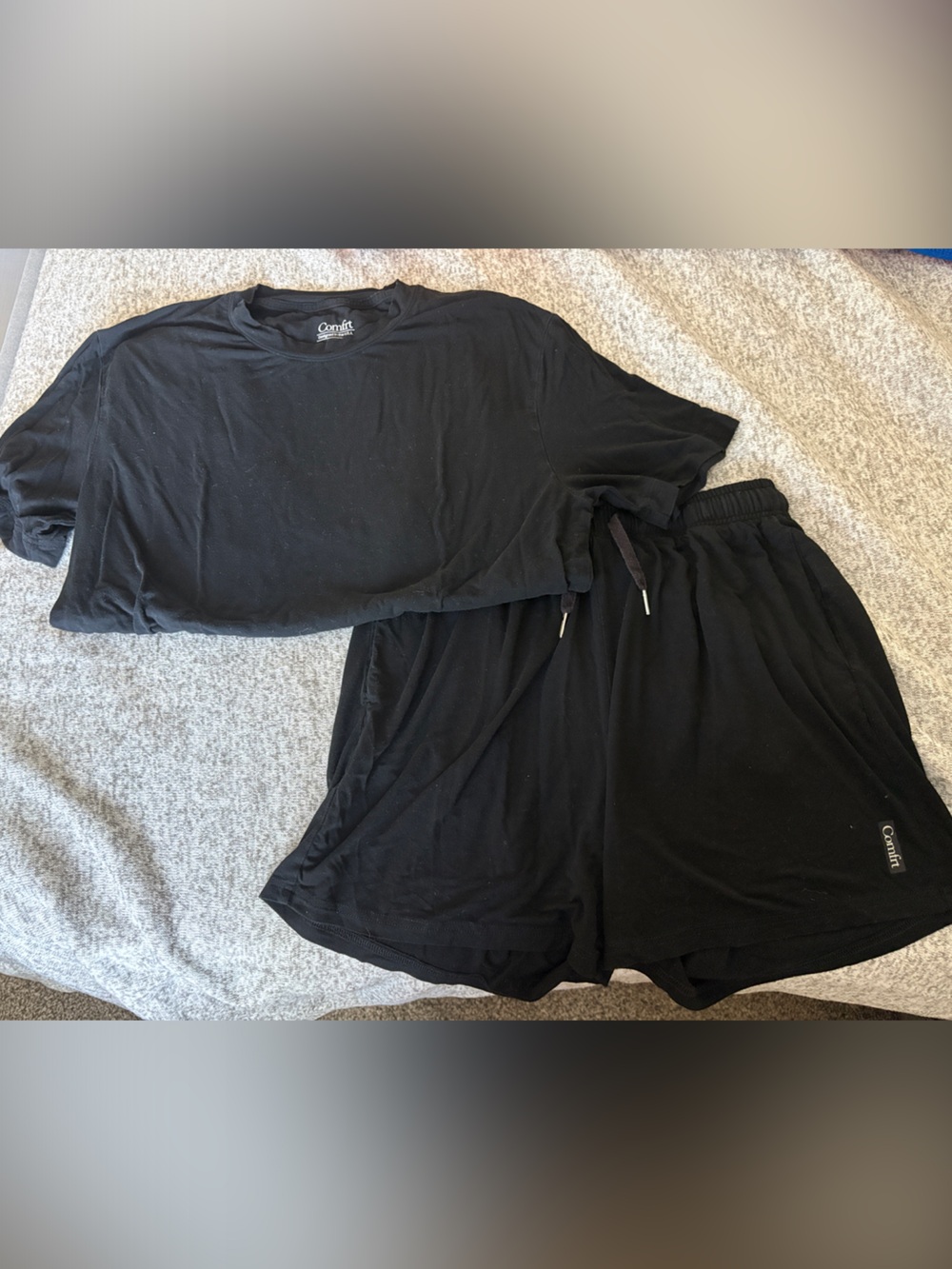 Black Comfrt Loungewear Set